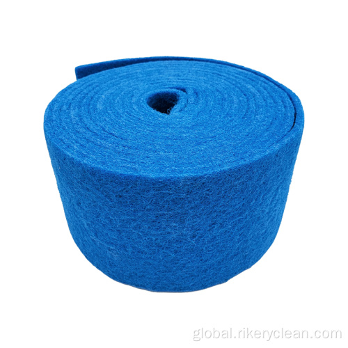 Abrasive Cleaning Pads Blue Non-Scratch Scrubbing Pad Roll Manufactory